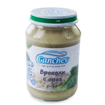 Image 1 of Ганчев пюре Броколи с ориз