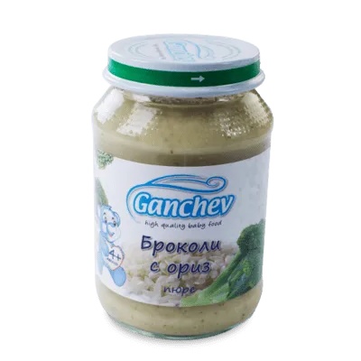 Ганчев пюре Броколи с ориз