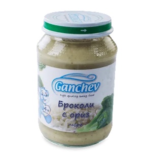 Ганчев пюре Броколи с ориз