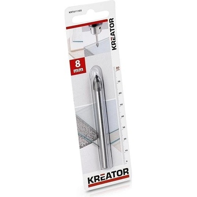 KRT011105 - Vrták do obkladů, dlaždic a skla 8 x 80 mm KREATOR 0.02 Kg HOBY Sklad3 KRT011105 – Zbozi.Blesk.cz