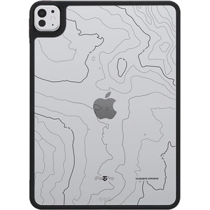 Tactical IPAD Pro 11 (2025) / Pro 11 (2024) TACTICAL WARTHOG силиконов калъф за телефон, удароустойчив, с топографски мотив, ЧЕРЕН (57983129442)