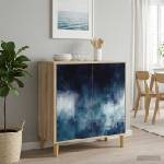 vidaXL Служебен шкаф RAALTE Сонома 69 x 33 x 75 см Инженерна дървесина (8006912)