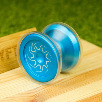 Nine Dragons YoyoFactory freestyle kovové yoyo Aqua-clear