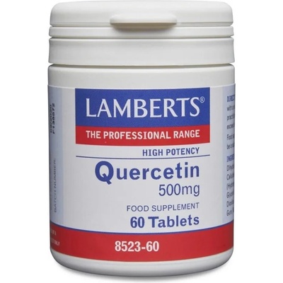 LAMBERTS Хранителна добавка Кверцетин , Lamberts Quercetin 500mg 60tabs