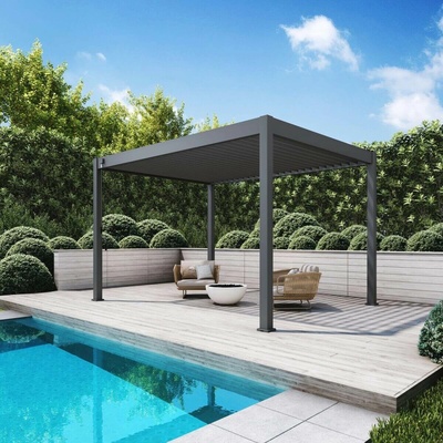 Gutroof Elegance hliníková pergola 3 x 4 m antracit