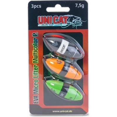 Podvodní splávek Uni Cat Eva Micro Lifter Multicolor 7,5 g 3 ks