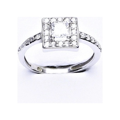 Čištín Stříbrný se syntetickým zirkonem VR 270 12153