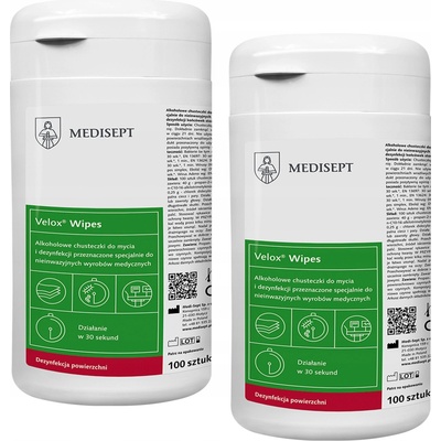 Velox wipes ubrousky, dóza, 100 ks
