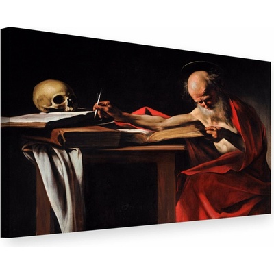 Obraz na plátne Michelangelo Caravaggio - Svätý Jeroným - 40x60 cm