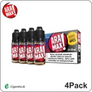 Aramax 4Pack USA Tobacco 4 x 10 ml 18 mg