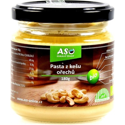 ASO Zdravý život Pasta z kešu Bio 180 g