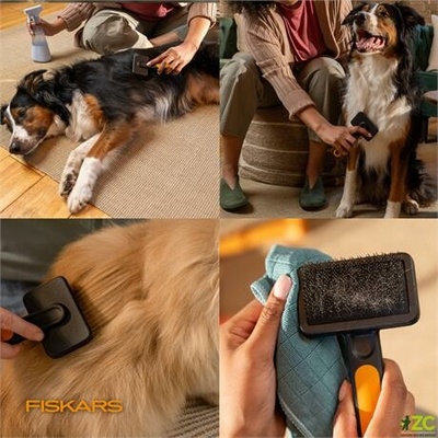Kartáč s kovovými hroty Pet Care - 2009138 - Fiskars