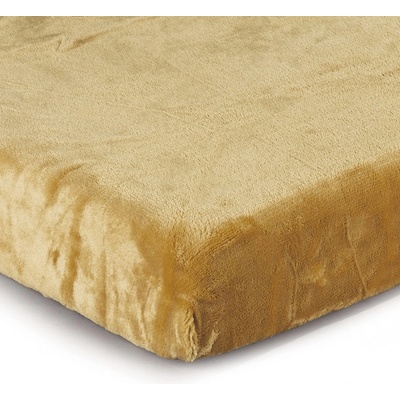 Jahu Prostěradlo Mikroplyš medové 90x200
