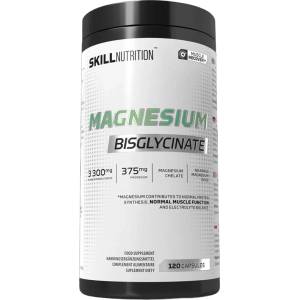 Skill Nutrition Magnesium Bisglycinate, 120 Capsules