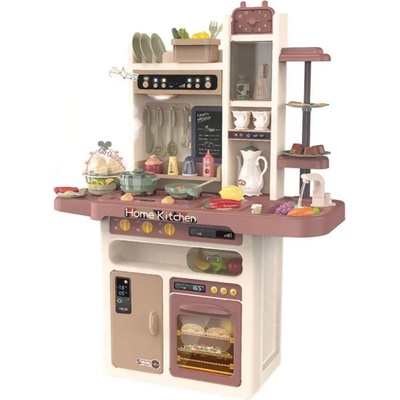 Buba Детска кухня Buba - Тъмнорозова, 65 части (889-212)