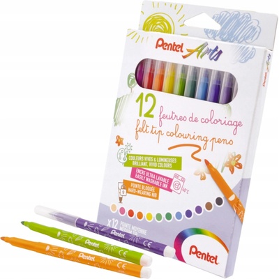 Pentel SCS2E mix 12 farieb