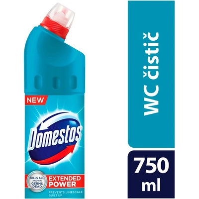 Domestos 24h Atlantic Fresh čistič WC, 750 ml – Sleviste.cz Domestos 24h Atlantic Fresh čistič WC, 750 ml – Sleviste.cz