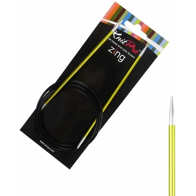 Knitpro Zing kruhové ihlice na pletenie 150 cm 3,5 mm