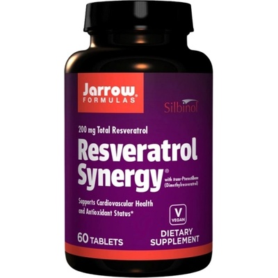 Jarrow Formulas Resveratrol Synergy® 200mg [60 Таблетки]