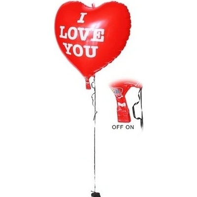 Balónek LED I LOVE YOU