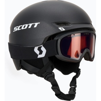 SCOTT Детска скиорска каска SCOTT Keeper 2 + ски очила Witty stealth black