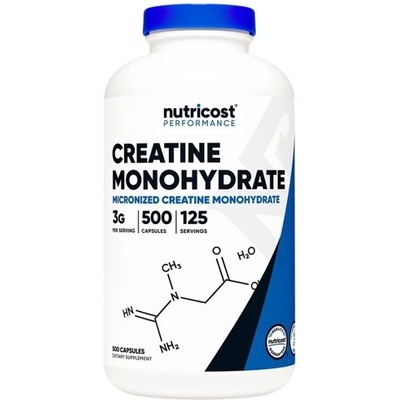 Nutricost Creatine Monohydrate Capsules [500 капсули]