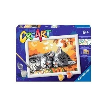 Cre Art for children: Autumn kitties