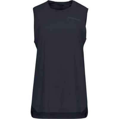Norrøna Дамска фланелка с къс ръкав за колоездене Norrøna Women's Fjørå Equaliser Sleeveless Sport shirt - Caviar Black (156-2879-0112)
