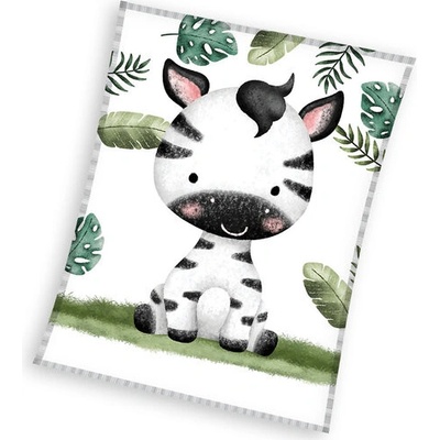 BedTex Detská deka Malá Zebra