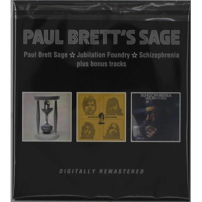 Paul Brett's Sage - PAUL BRETT SAGE/JUBILATION FOUNDRY/SCHIZOPHRENIA CD
