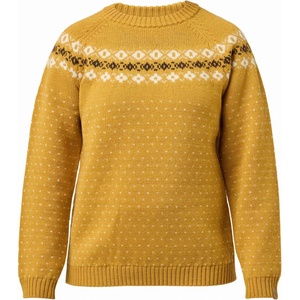 Ivanhoe of Sweden Дамски вълнен пуловер Ivanhoe of Sweden Women's Sire Crewneck Wool jumper - Autumn Blaze - размер 46 (EU) (105-3187-0916)