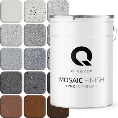 Mozaiková omítka Q-Cover M31 světle šedá 25 kg