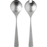 Stelton Комплект лъжици за салата MAYA 21cm, комплект от 2 бр. , сребърен, неръждаема стомана, Stelton (SN12102)