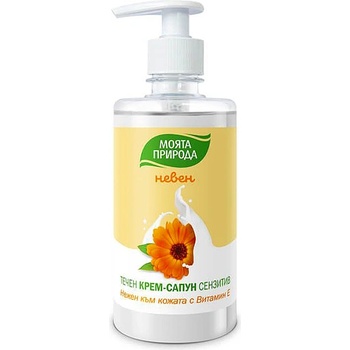 Image 1 of LAVENA ТЕЧЕН САПУН МОЯТА ПРИРОДА ПОМПА 400мл НЕВЕН (3014-03-007)