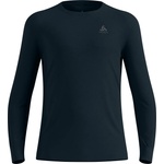 Odlo Мъжко мериносово термобельо Odlo Baselayer Top Crew Neck L/S Merino 200 Merino base layer - Dark Sapphire (015-1838-0413)