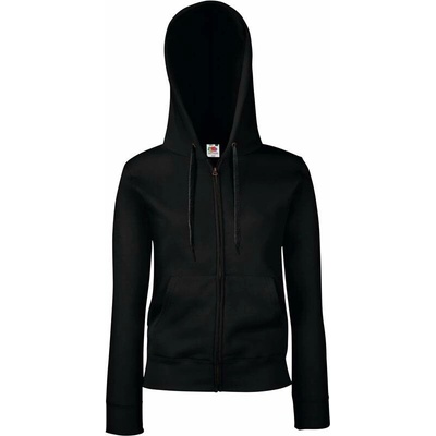 F.O.L. Premium Lady-Fit Hooded Jacket čierna
