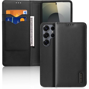 Samsung Кожен Калъф DUX DUCIS Hivo Series за Samsung Galaxy S26 Ultra - Естествена кожа, RFID защита, Портфейл, Стойка, Вкл. Протектор - 3 Цвята