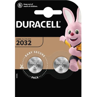 Duracell батерия, 2032, 2 броя
