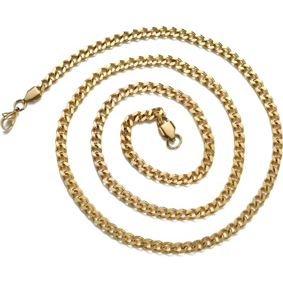 HARAHU Верижка de-34610 - Златна / 60см / 5мм kp34610 (de-34610)