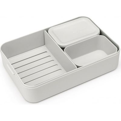 Brabantia Set na oběd světle šedý