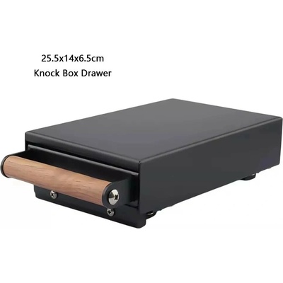 AVX HX2063 Stainless Steel Coffee Knock Box Drawer Black 220x140x66 mm – Zbozi.Blesk.cz