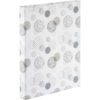 Hama album klasické spirálové GRAPHIC Dots 19x24,5 cm, 40 stran, bílé listy