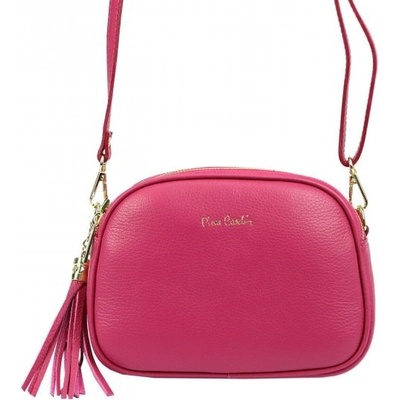 Pierre Cardin kožená kabelka 4500 FTT Dollaro magenta