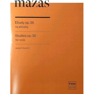 STUDIES OP.36 FOR VIOLA