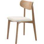 Unique Furniture Трапезен стол в кремав и естествен цвят Elim - Unique Furniture (49530002)