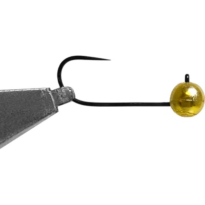 Jigovky.cz HD BARBLESS GOLD vel.10 0,9g 5 ks