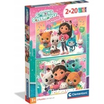 Clementoni Детски пъзел Clementoni от 2 х 20 части - Къщичката за кукли на Габи (24832) - ozone