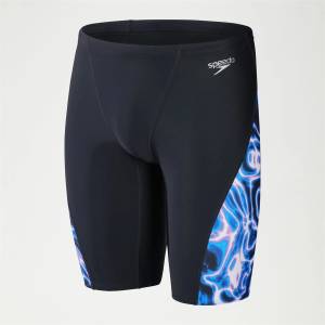 Speedo Бански гащета Speedo Men's Swim Shorts - Black/Blue