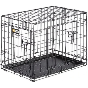 Ferplast - Dog-Inn 120 - Сгъваема клетка за кучета, 123.8x76.2xh81.2 см
