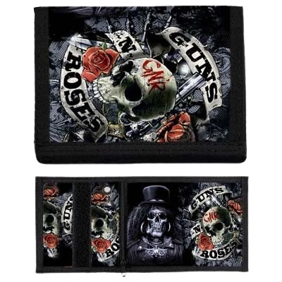 Guns N Roses Slash Ice Skull peňaženka